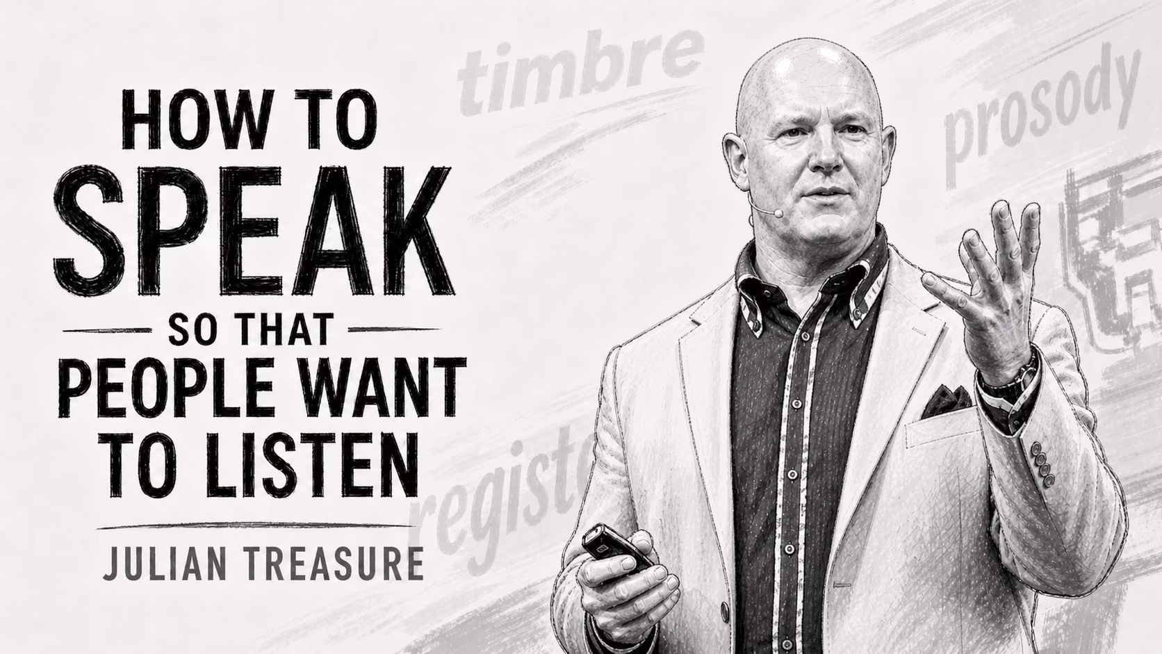 Julian Treasure, How to speak so that people want to listen