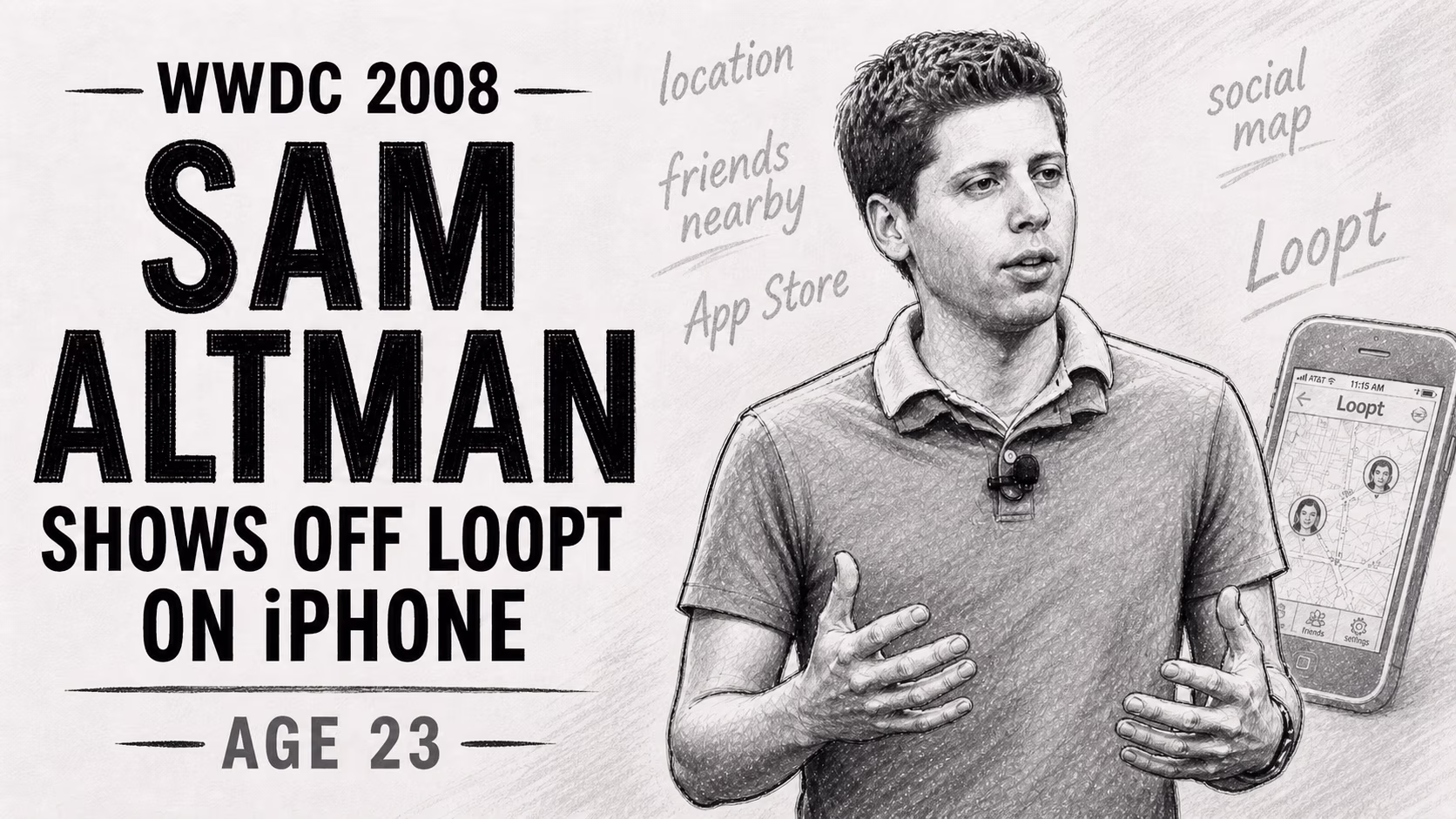 Sam Altman, Loopt at WWDC